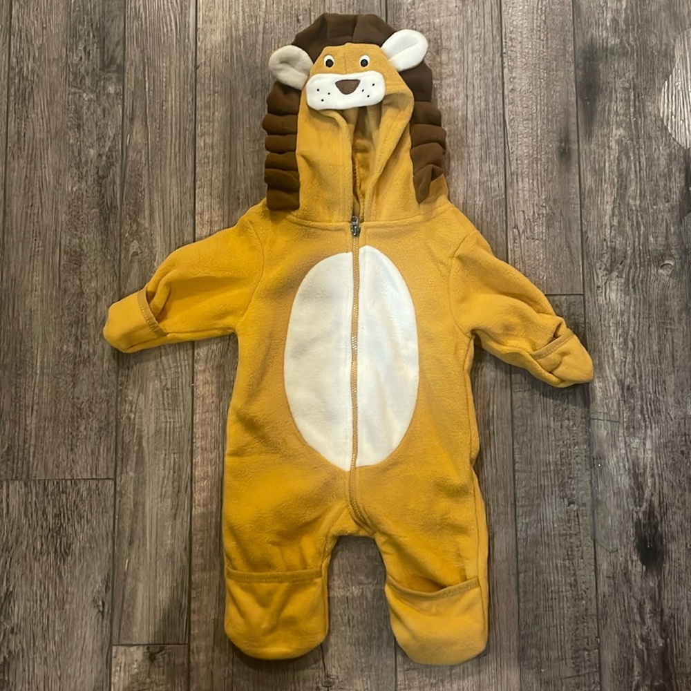 Little lion cuddle cub outfit - newbornn